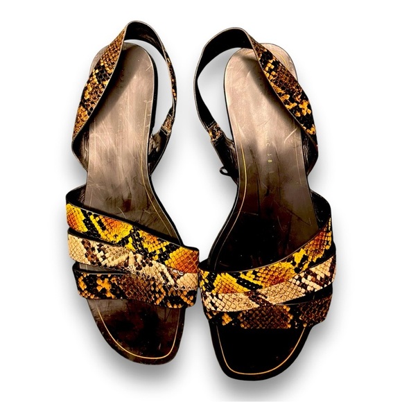 Zara multicolor, snakeskin sandal - Picture 3 of 4